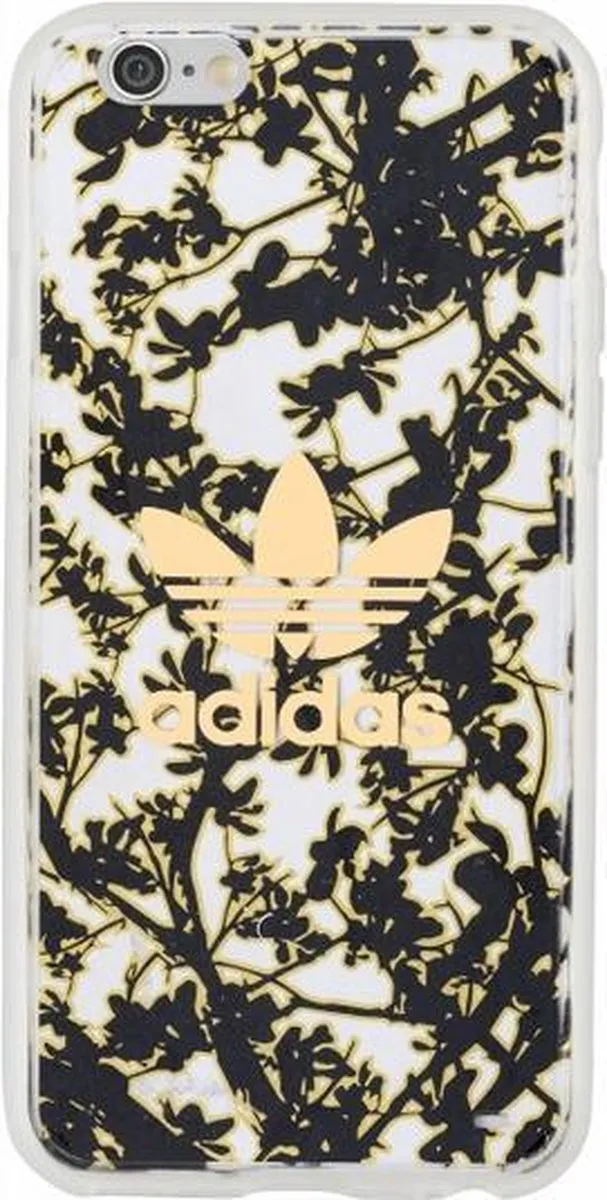 Adidas iPhone 6/6S Hoesje - Transparant/Zwart - afbeelding 2 van 4