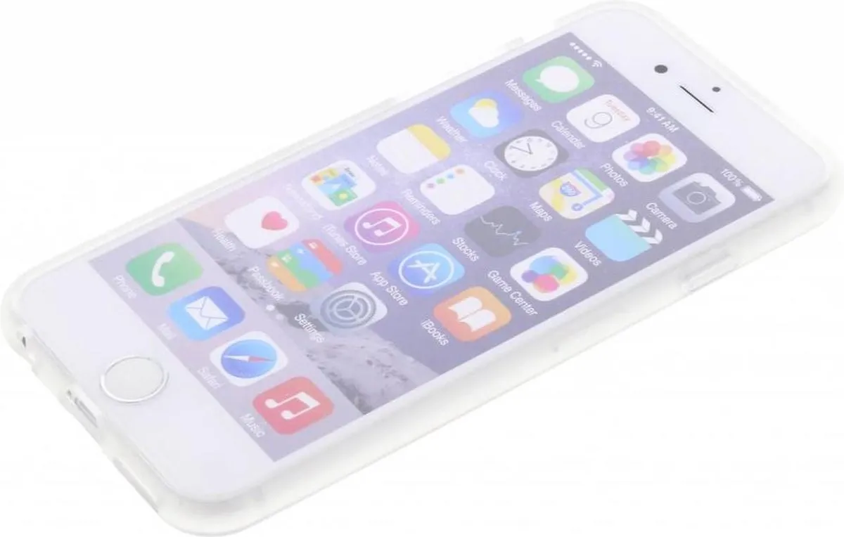 Adidas iPhone 6/6S Hoesje - Transparant/Zwart - afbeelding 3 van 4
