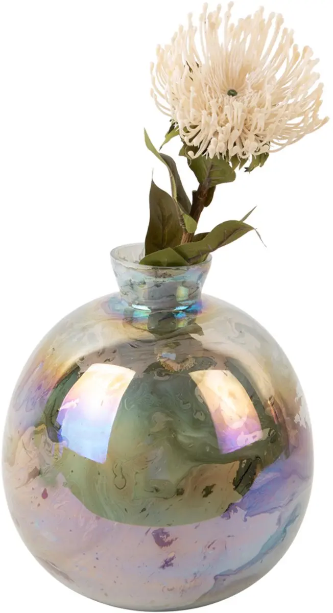 Present Time Melange Bottle Vaas - Groen Ø23cm - afbeelding 2 van 2