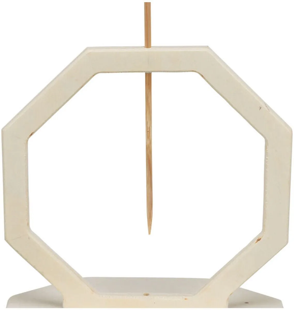 TRIXIE VOERRING ONBEHANDELD HOUT 17X17X12 CM