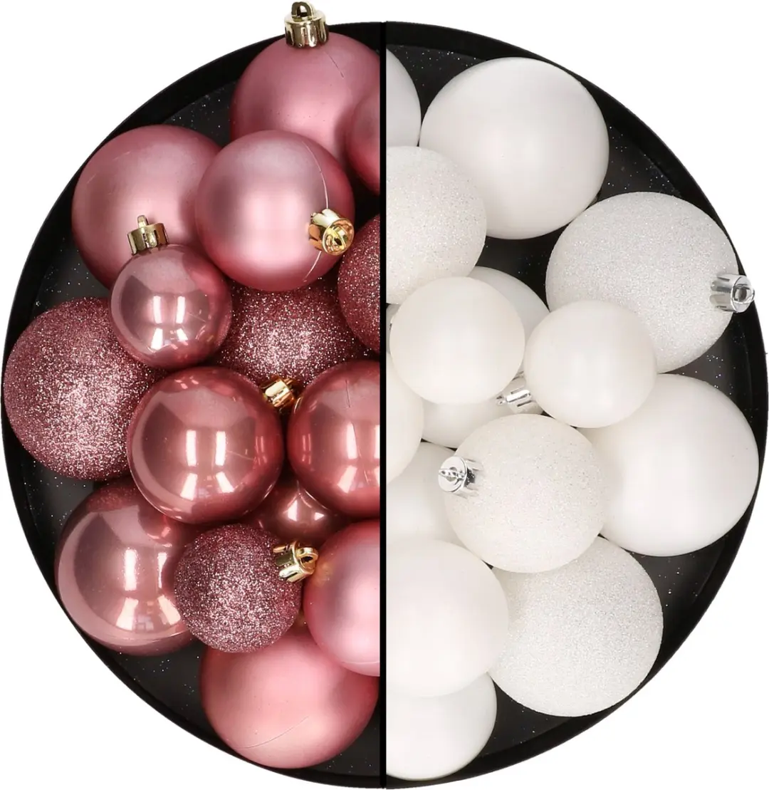 Kerstballen 60x stuks