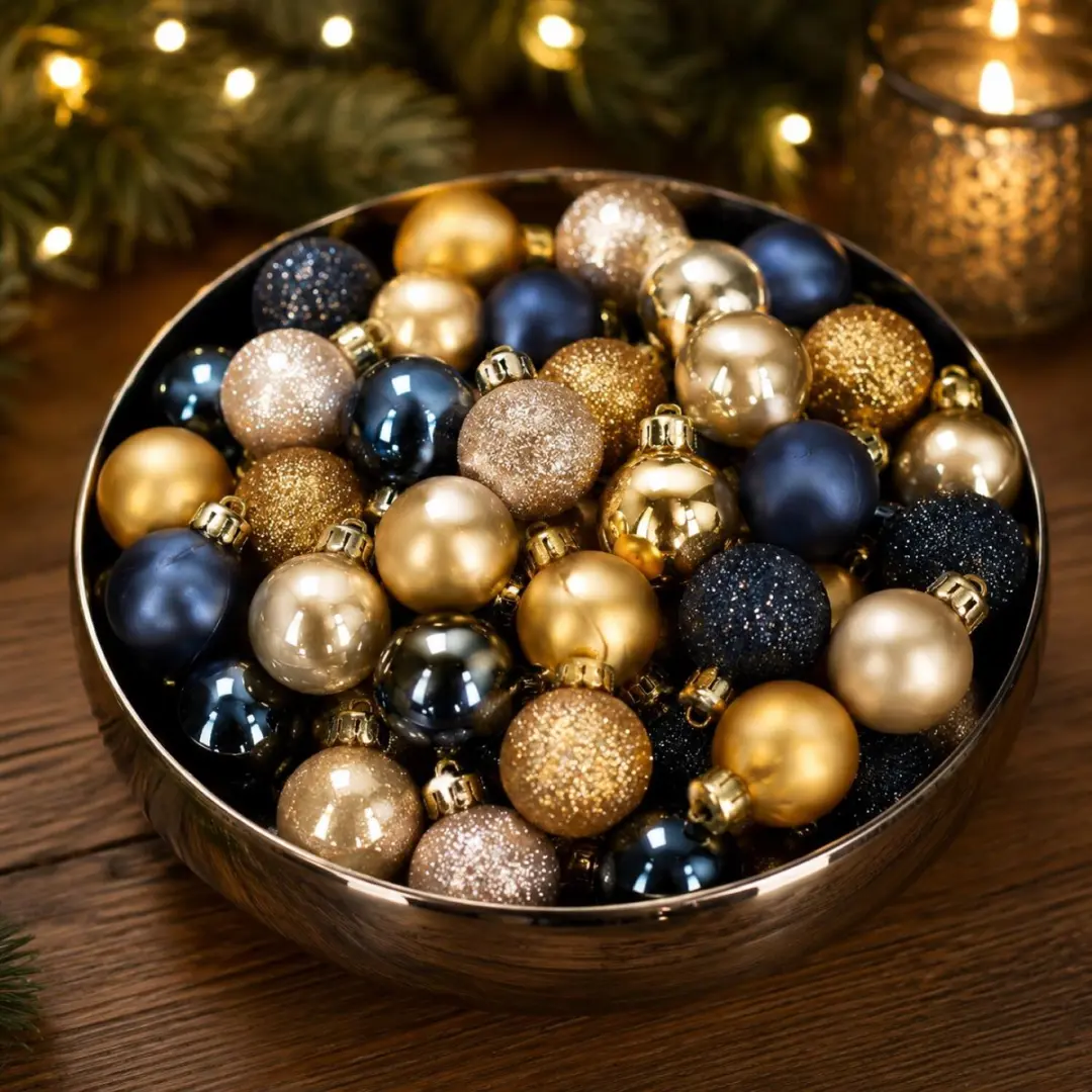 Kleine kerstballen