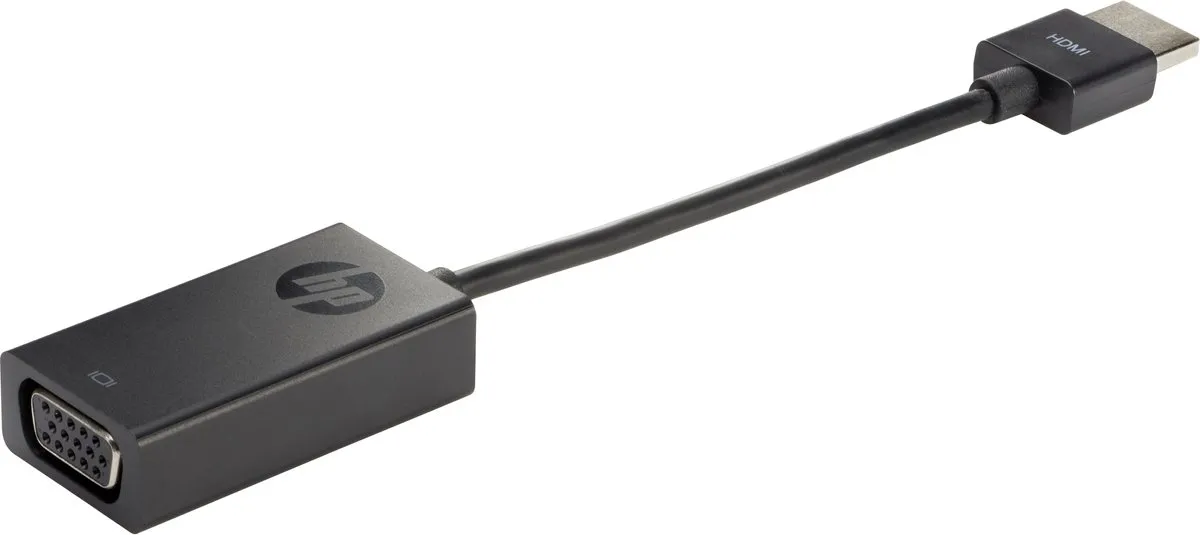 HP HDMI naar VGA Adapter - Zwart