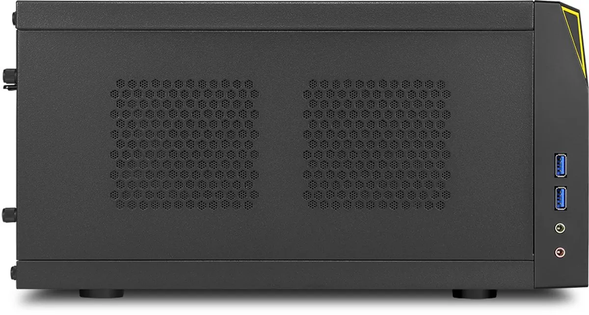 Sharkoon 4044951016426 ATX Semi-tower Behuizing - 1x 3.5" 1x 5.25" - 2x USB 3.0