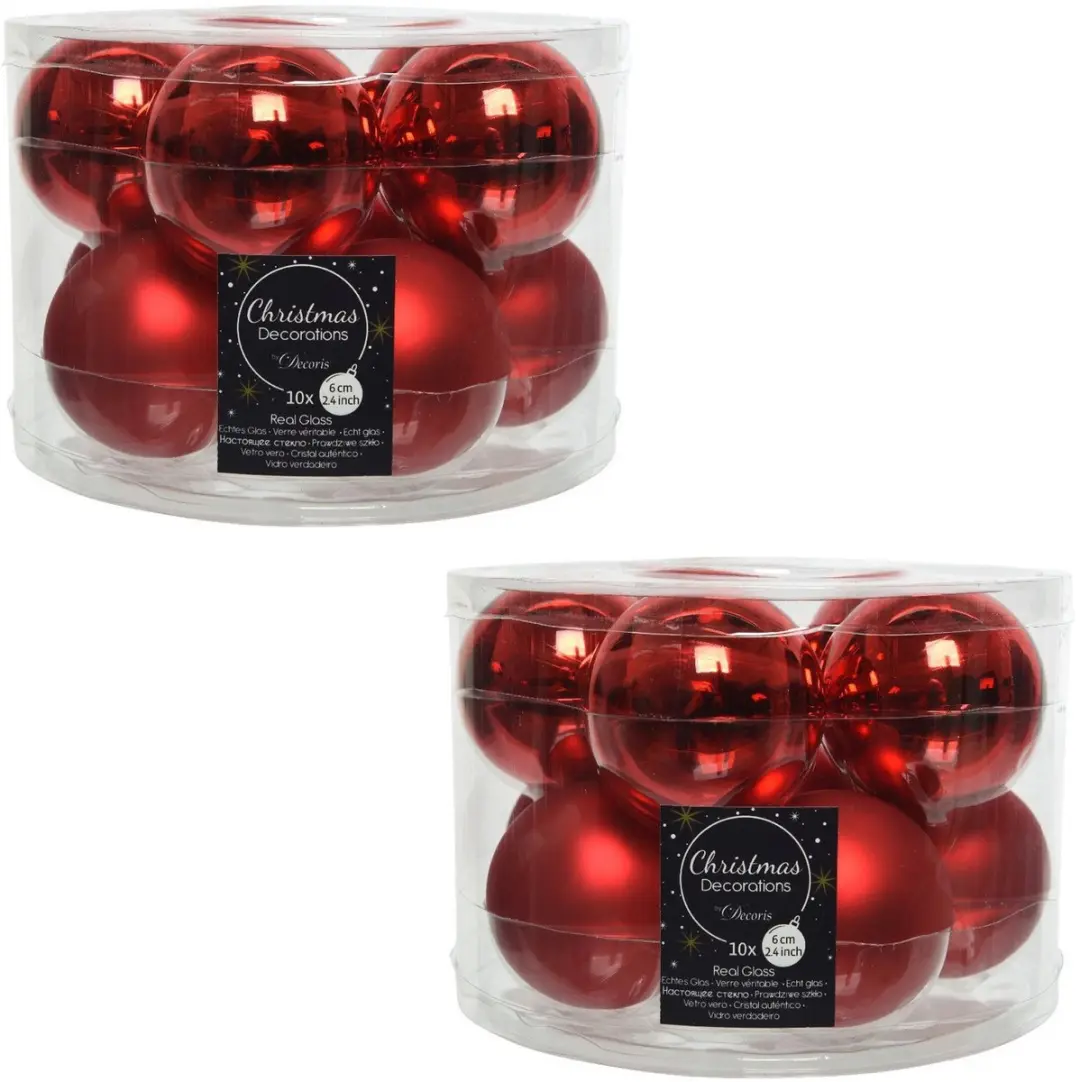 Decoris Kerstballen set