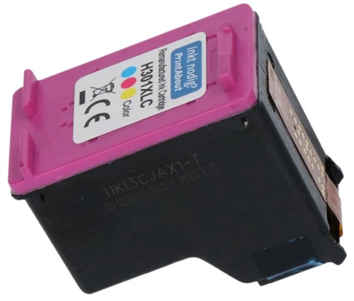 PrintAbout HP 301XL CH564EE Inktcartridge 3-kleuren - 15ml