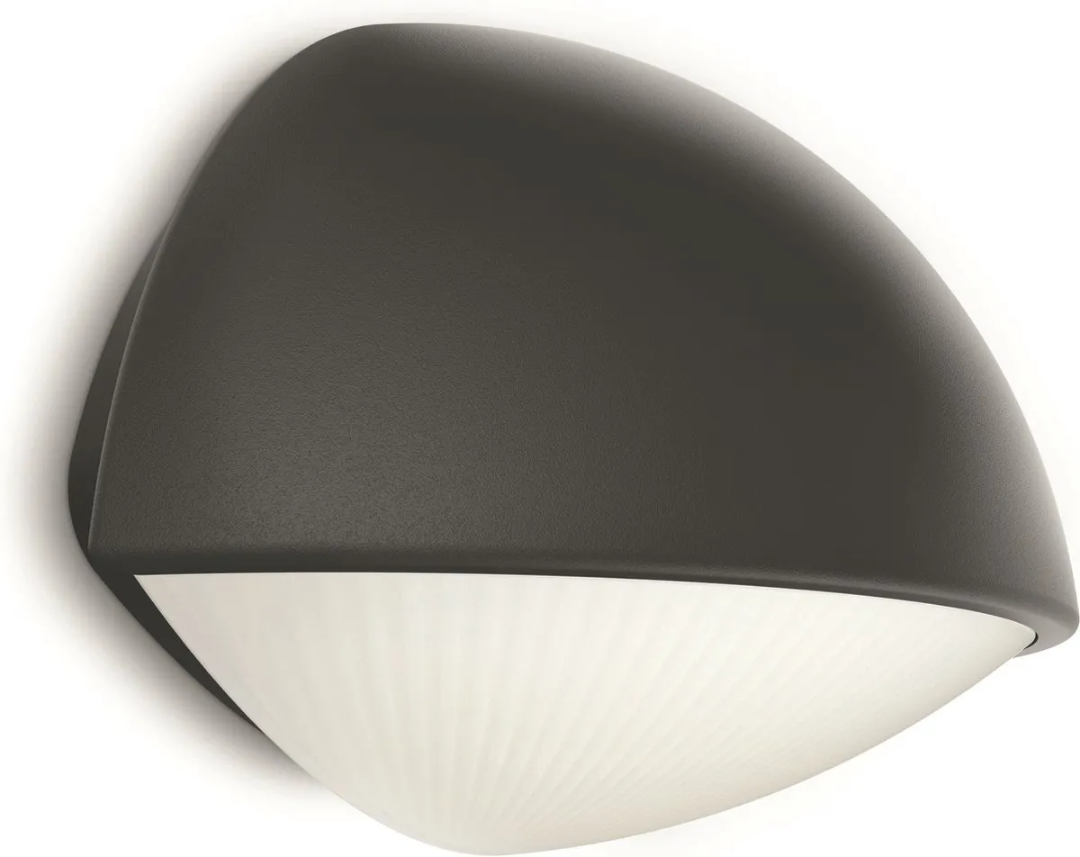 Philips Dust muurlamp - antraciet