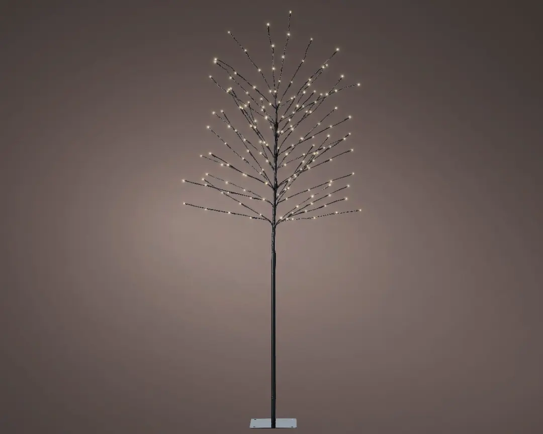 Lumineo LED Kerstboom 160 LEDs 180cm - Warm wit - afbeelding 2 van 3