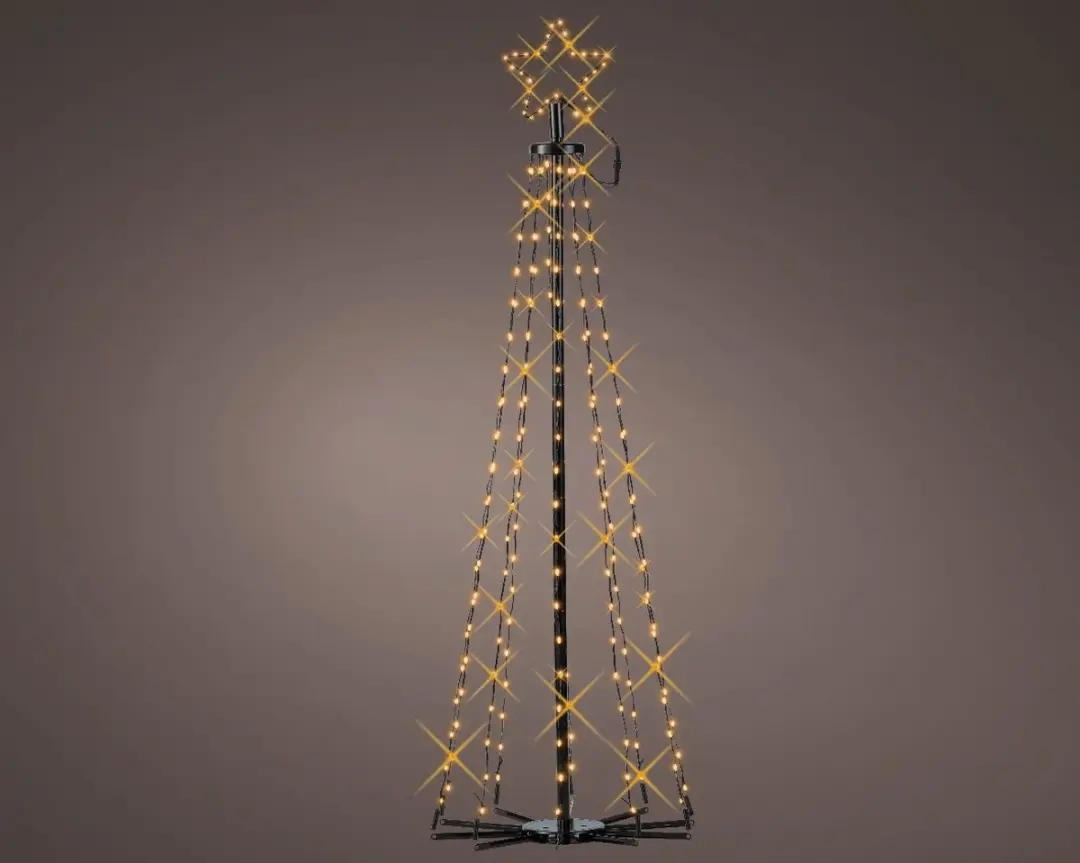 Lumineo Led Kerstboom 120cm - Klassiek Warm Wit - afbeelding 4 van 6