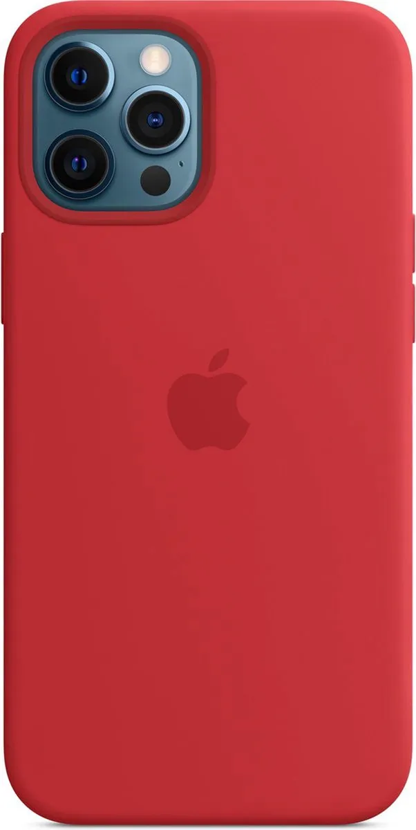 Apple - Siliconenhoesje - MagSafe - iPhone 12 Pro Max - Rood