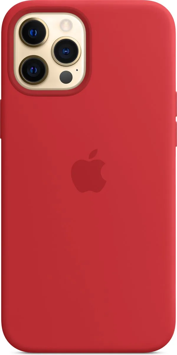 Apple - Siliconenhoesje - MagSafe - iPhone 12 Pro Max - Rood