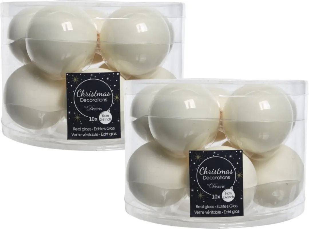 Decoris Kerstballen set