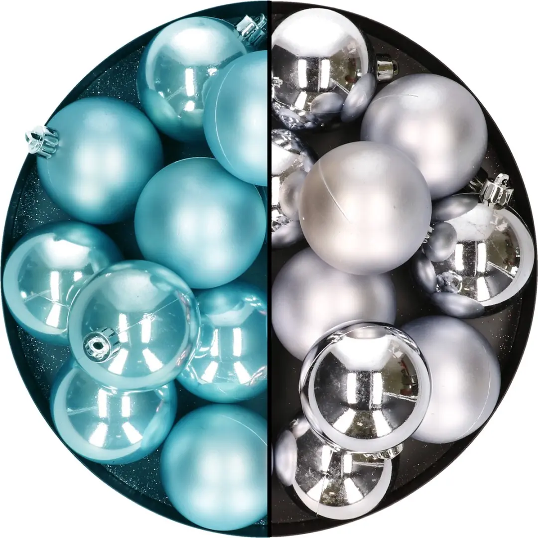 Kerstballen 24x st