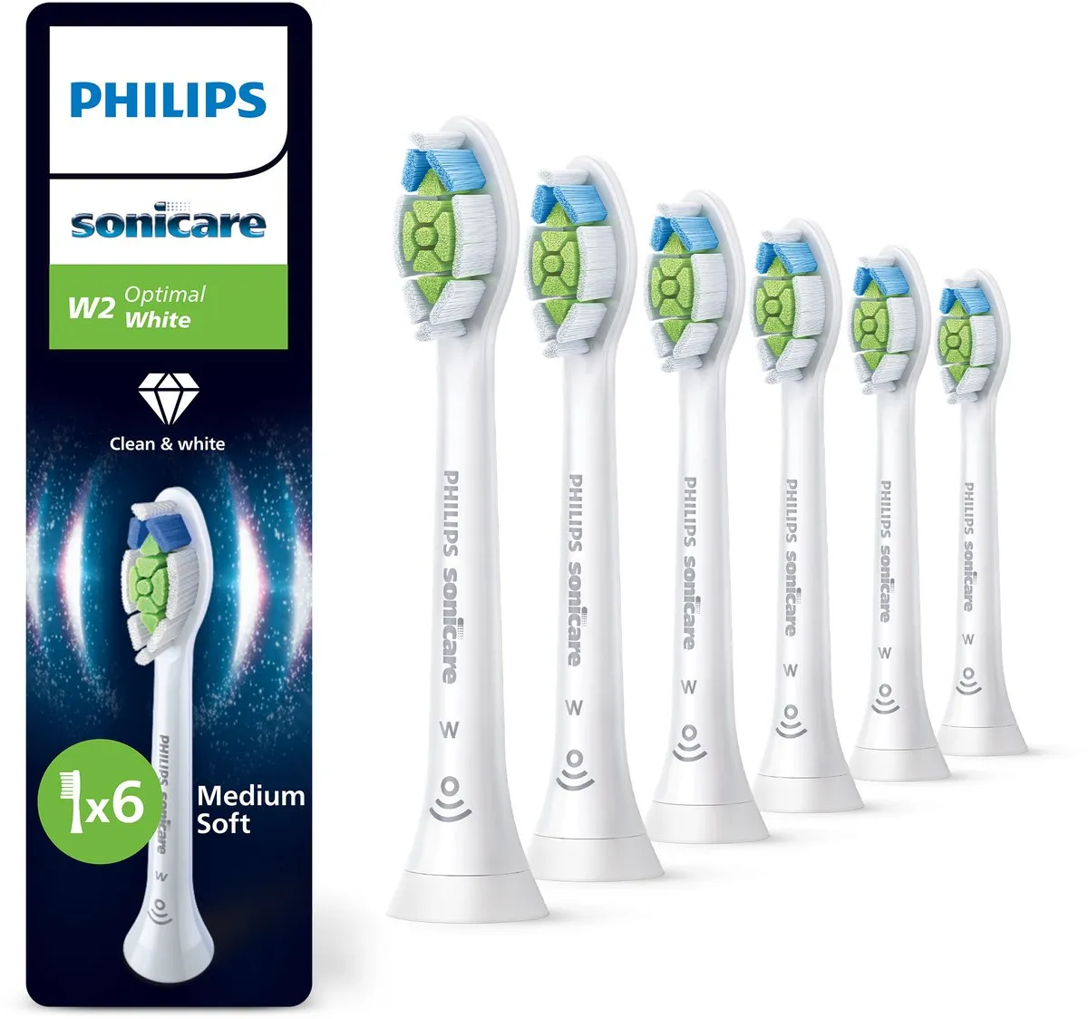 Philips Sonicare Optimal White HX6066/87 Opzetborstels