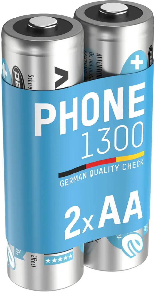 Ansmann AA Oplaadbare Batterijen 2500mAh