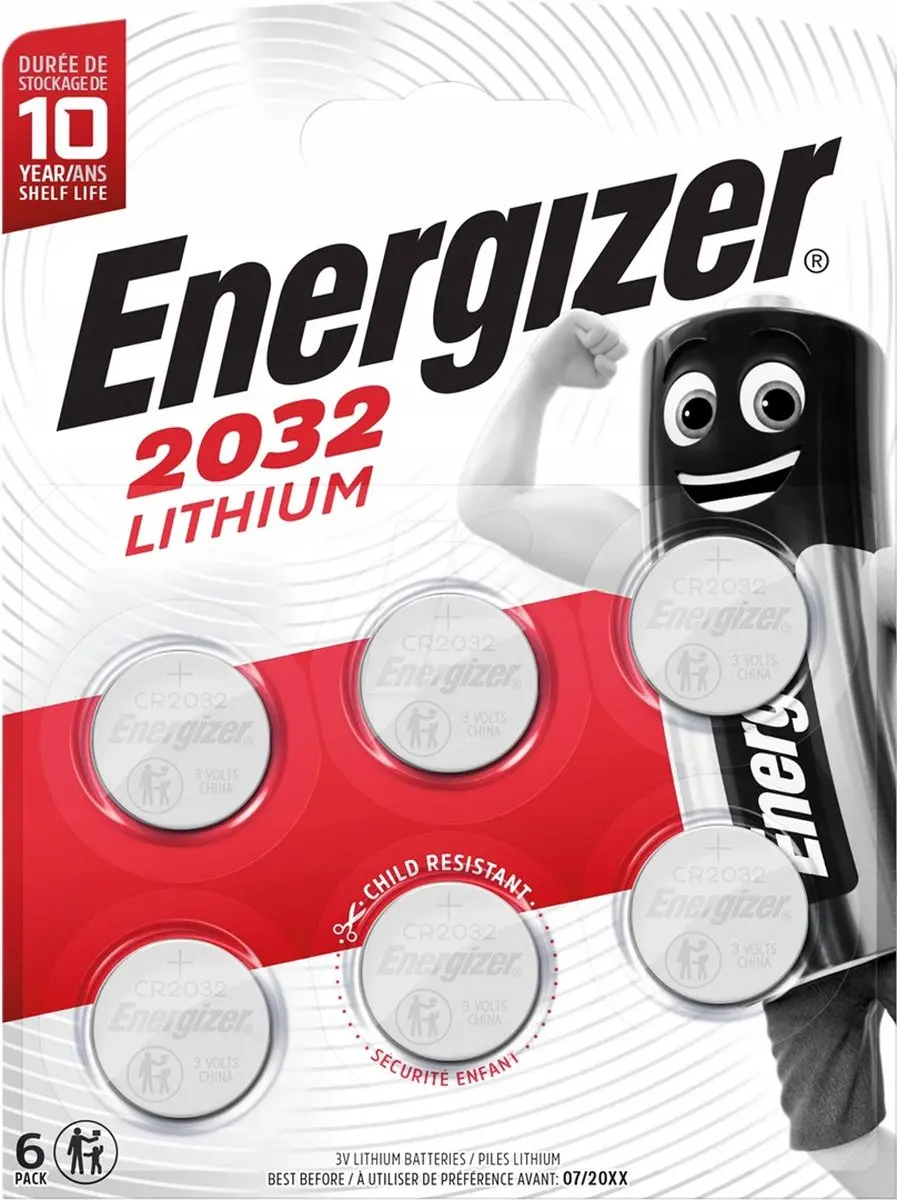 Energizer CR2032 Knoopcel 3V