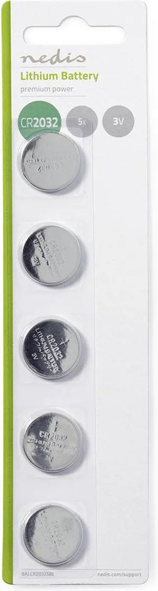 Nedis CR2032 Lithium-Knoopcelbatterij