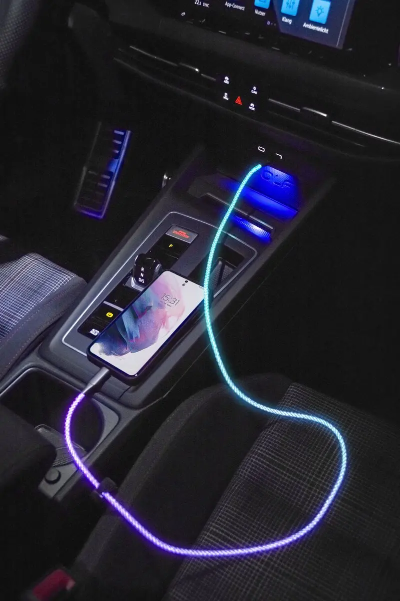 Ansmann USB-C LED-kabel 100cm - Meerkleurig - afbeelding 6 van 6