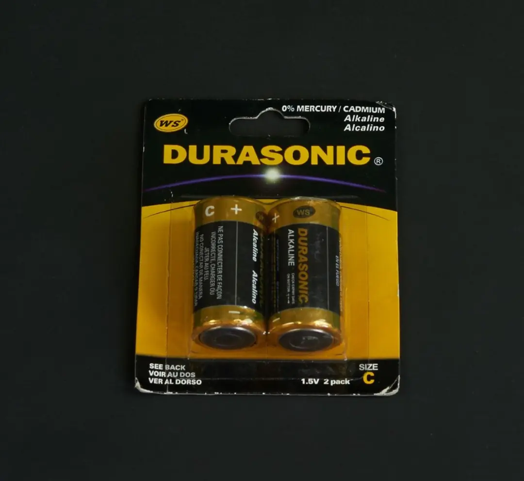 Blister 2st c alkaline batterij