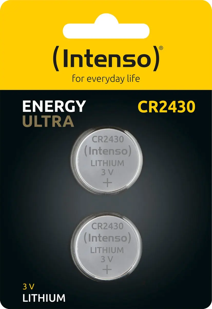 Intenso Energy Ultra CR2430 Knoopcel - 2 Stuks - afbeelding 3 van 4