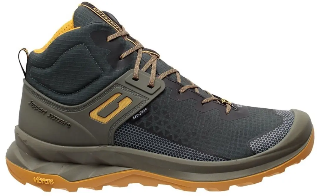 Grisport Explorer Mid Wandelschoenen - Groen/Geel - afbeelding 6 van 6