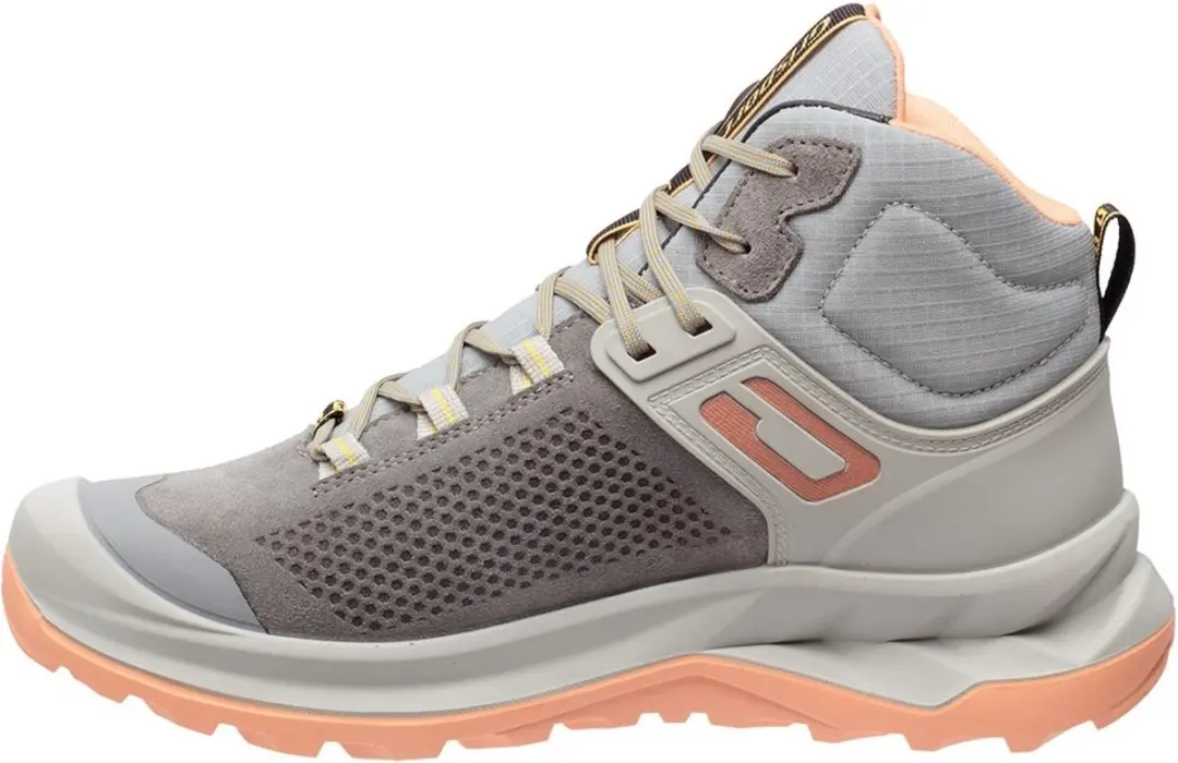 Grisport Discovery Mid grijs roze wandelschoenen uni (15407-177) - afbeelding 3 van 6