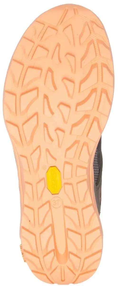 Grisport Discovery Mid grijs roze wandelschoenen uni (15407-177) - afbeelding 2 van 6