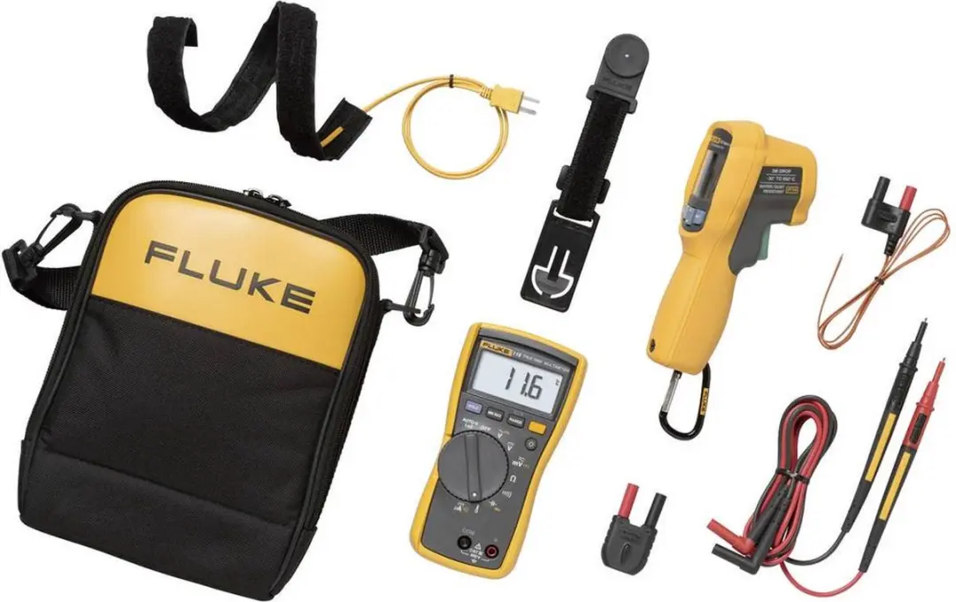 Fluke 116/62 MAX+ Multimeter Digitaal LoZ CAT III 600 V Weergave (counts): 6000