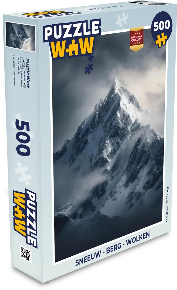 PuzzleWow Legpuzzel Sneeuw