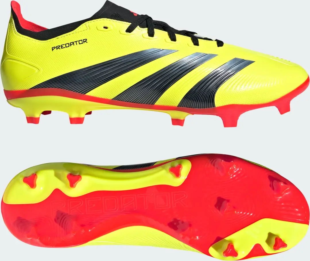 Adidas Predator League FG Voetbalschoenen - Geel - 43 1/3 - afbeelding 2 van 6