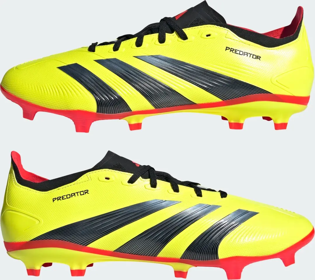 Adidas Predator League FG Voetbalschoenen - Geel - 43 1/3 - afbeelding 5 van 6