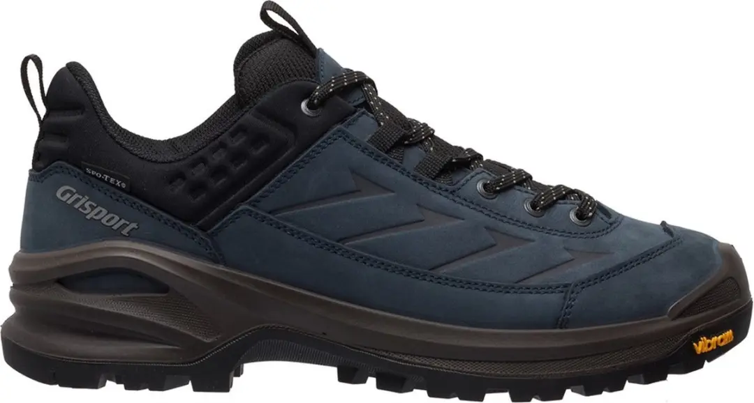 Grisport TERRAIN LOW M (06) 43 - Dames leren lage wandelschoenen - Blue