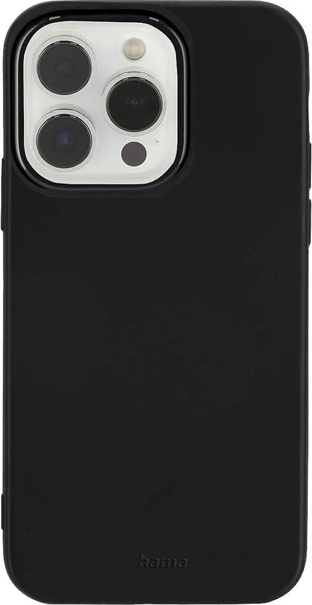 Hama Finest Feel Cover iPhone 14 Pro - Zwart - MPN 00215525