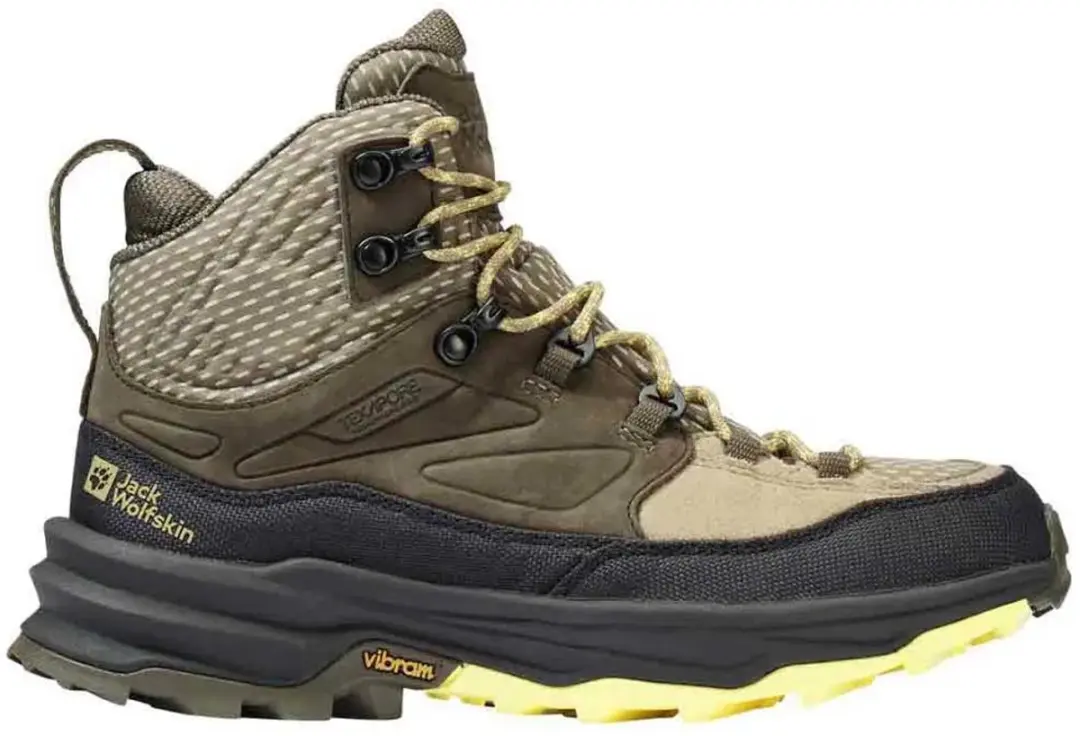 Jack Wolfskin Cyrox Texapore Mid Wandelschoenen Groen EU 39 1/2 Vrouw