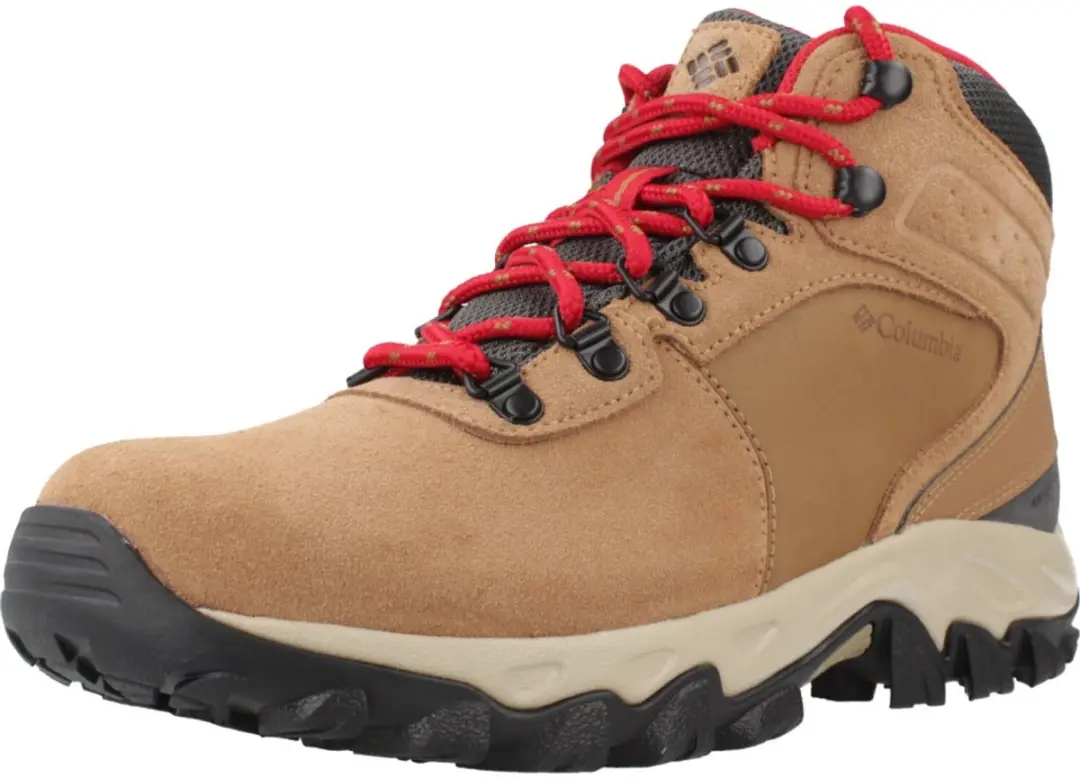 Columbia Newton Ridge Plus II Suede WP Wandelschoenen - Mountain Red - afbeelding 2 van 6