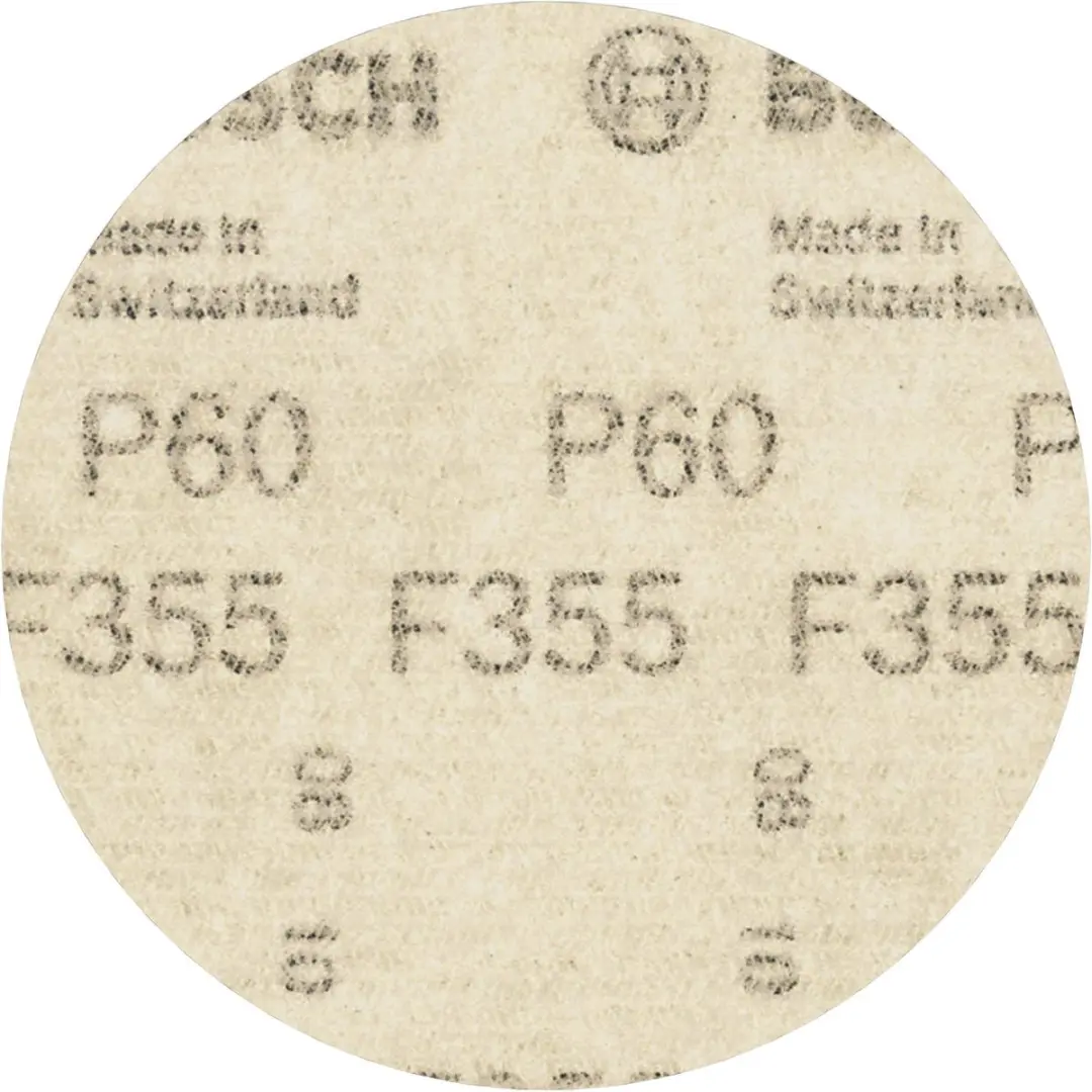 Bosch 10-delige Schuurbladset 125mm K60 - afbeelding 2 van 6