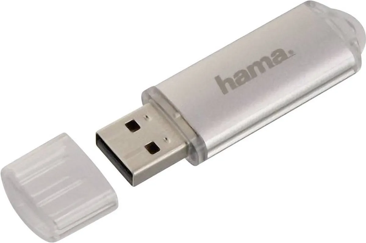 Hama Laeta USB-stick 128GB - Zilver