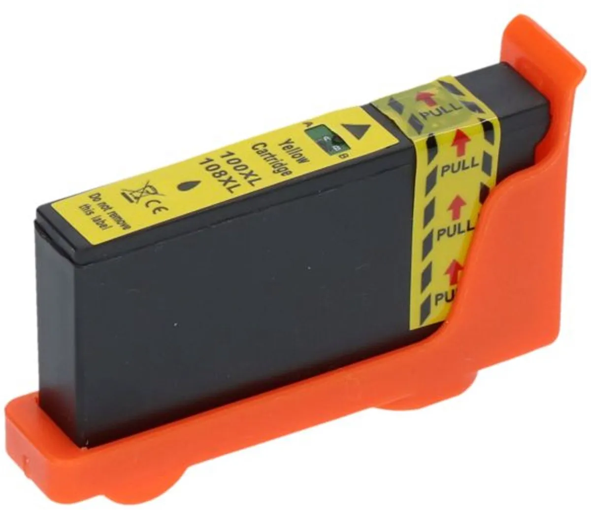 PrintAbout Inktcartridge 14N1071E Geel - 700 Pagina's - Lexmark