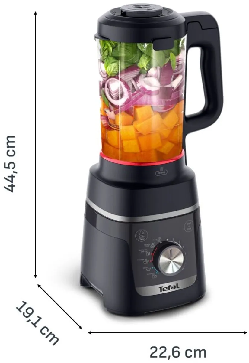 Tefal Blendforce Cook BL5768 Blender - 1000W - Black Knight - afbeelding 6 van 6