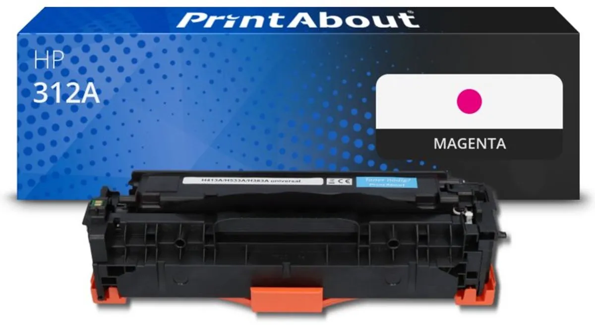 PrintAbout HP 312A CF383A-PA Toner Magenta