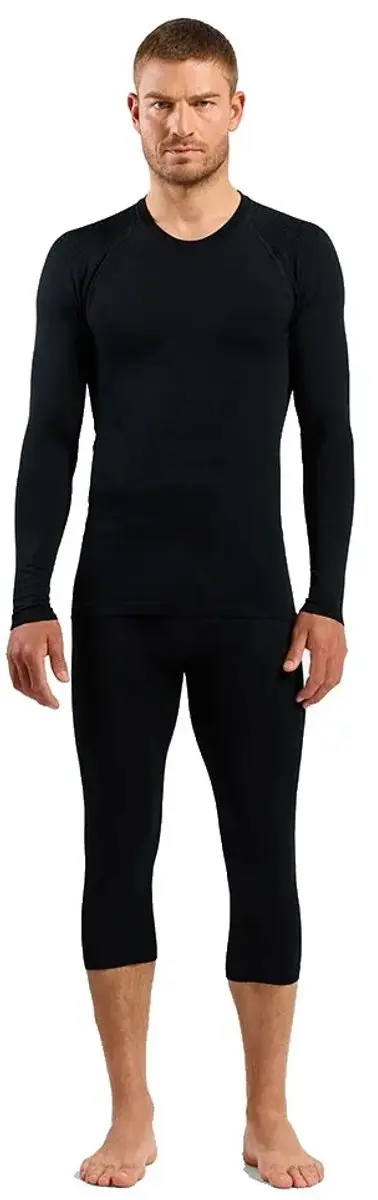 ODLO Performance Warm Trainingsbroek L - Zwart - afbeelding 3 van 6