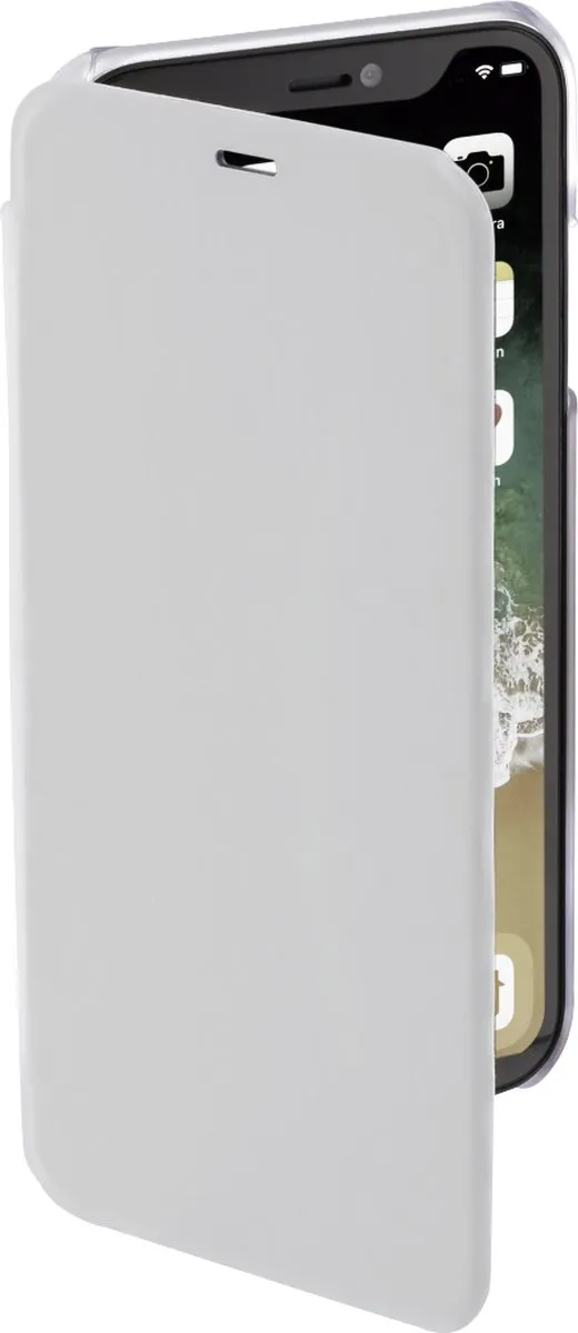 Hama Booklet Case iPhone XR - Transparant/Wit