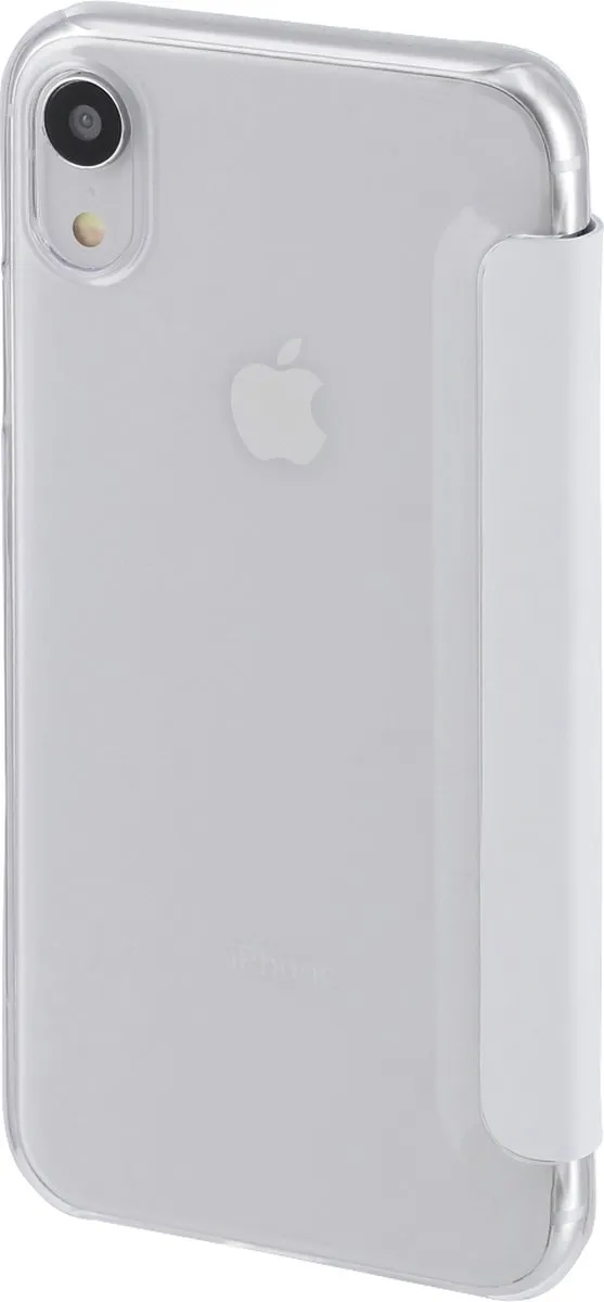 Hama Booklet Case iPhone XR - Transparant/Wit