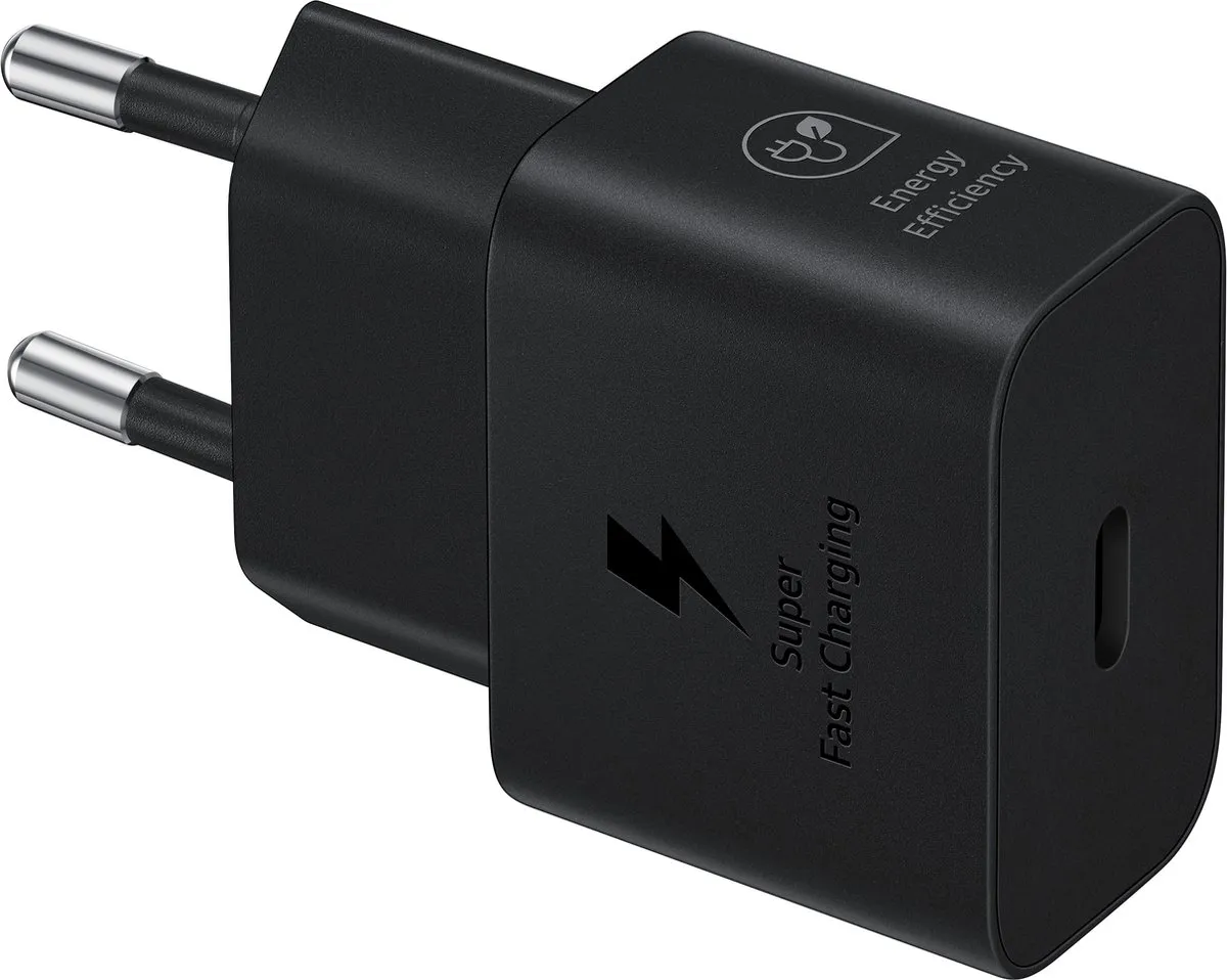 Samsung EP-T2510XBEGEU Adapter 25W - USB-C Kabel 1m - Zwart