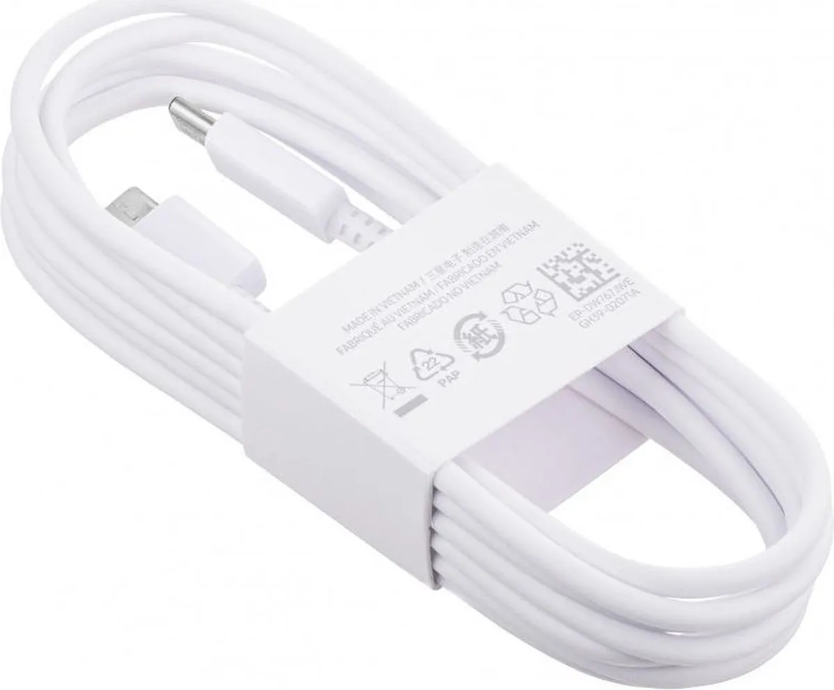 Samsung GP-TOU021RFCWW USB-C Kabel 1.8m 25W Wit