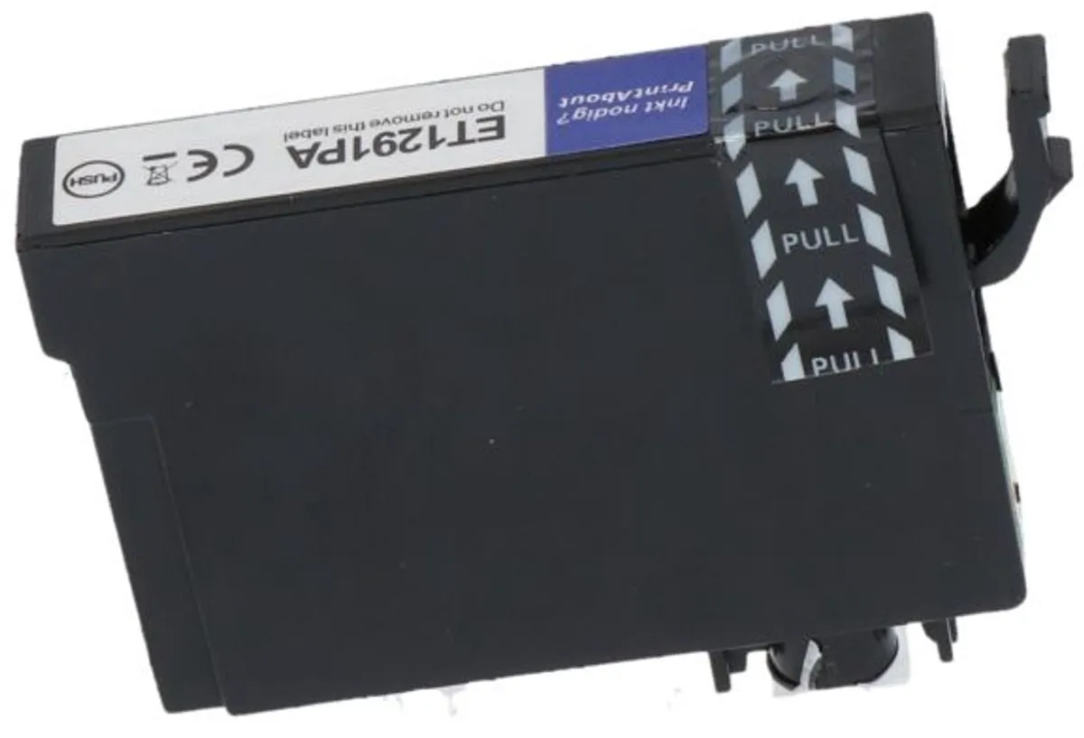 PrintAbout T1291 Inktcartridge - Zwart - 650 pagina's