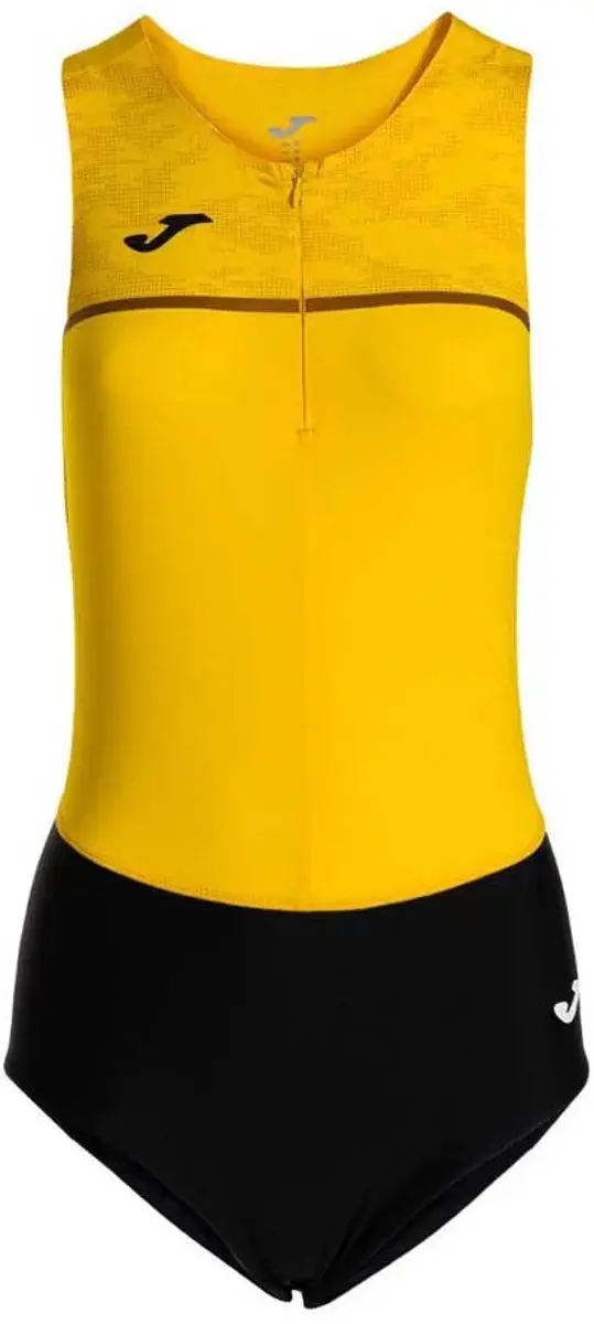 Joma Record III Korte Jumpsuit - Geel/Zwart M - afbeelding 2 van 3
