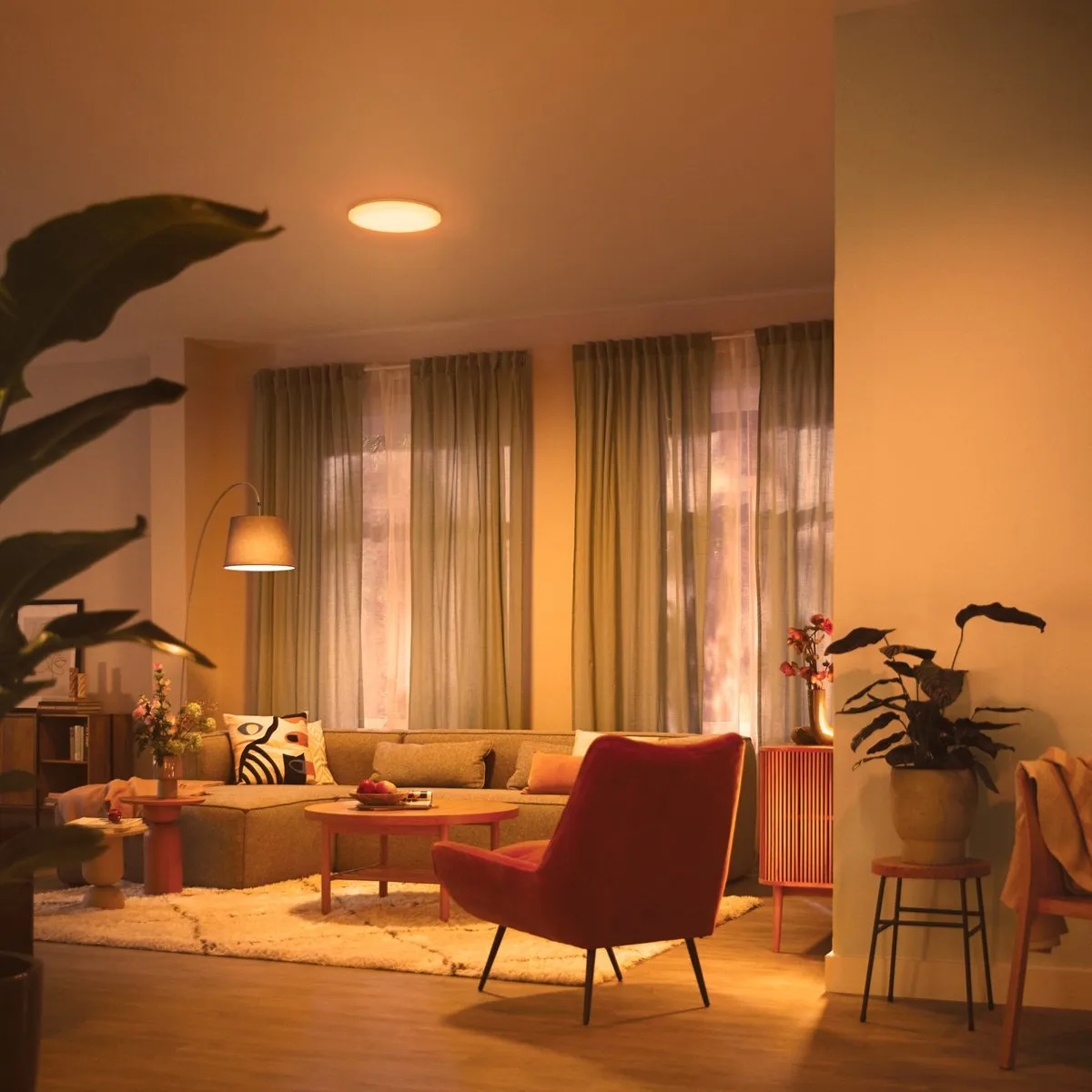 Philips Wincel Plafonnière 40W - Warm wit - Met afstandsbediening
