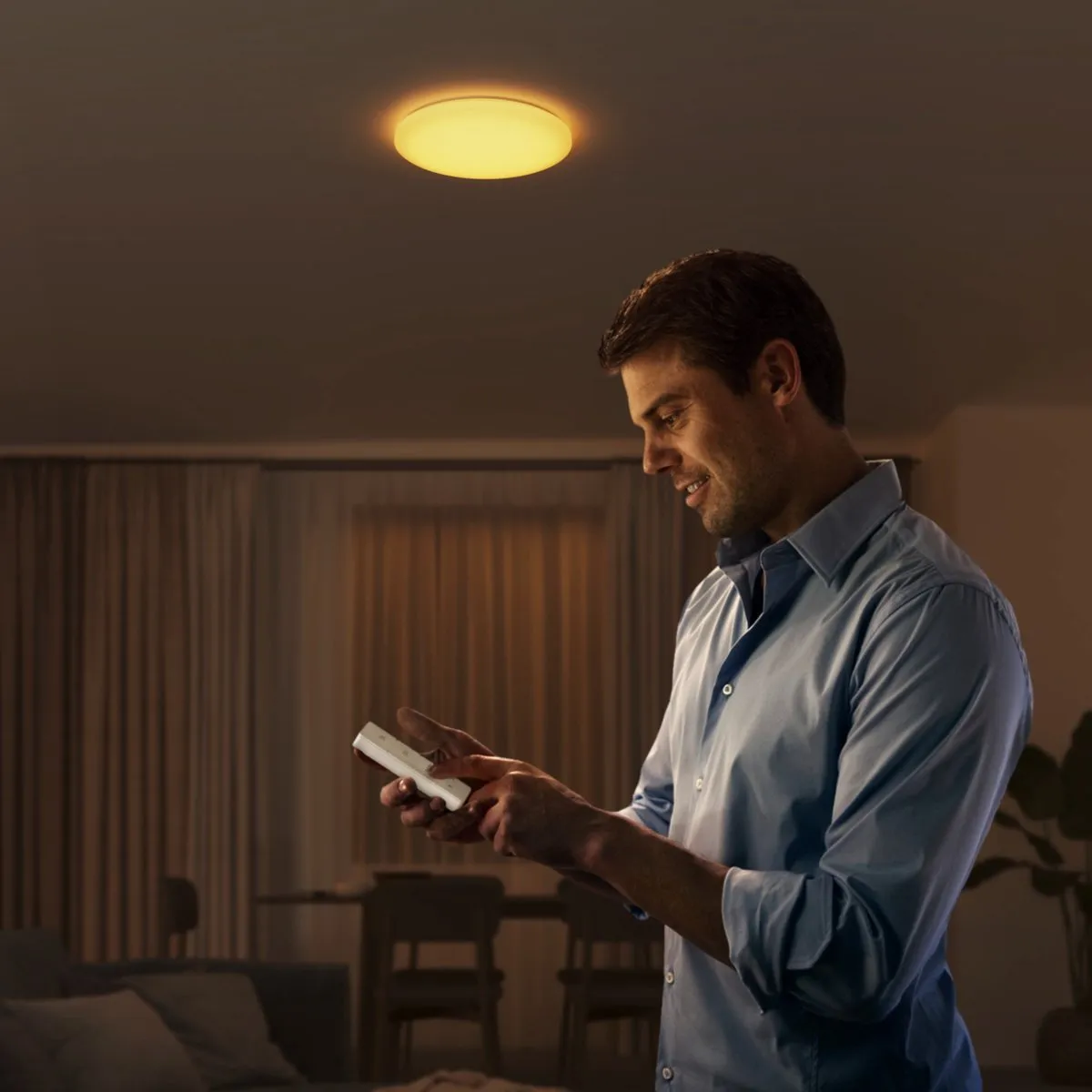Philips Wincel Plafonnière 40W - Warm wit - Met afstandsbediening