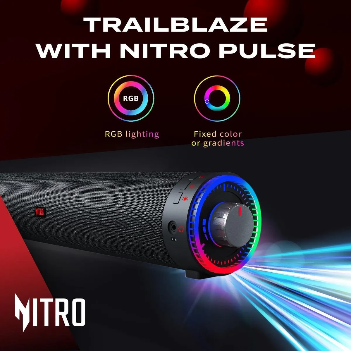 Acer Nitro GP.SPK11.00A Geluidsbalk - Zwart